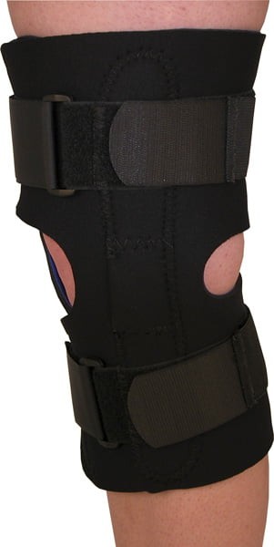 AKS Knee Support with Metal Hinges and Straps - MedSpec